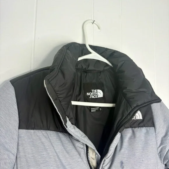 The North Face Saikuru Cropped Jacket in Gray Puffer Jacket Women’s XS Outdoor - Picture 8 of 11